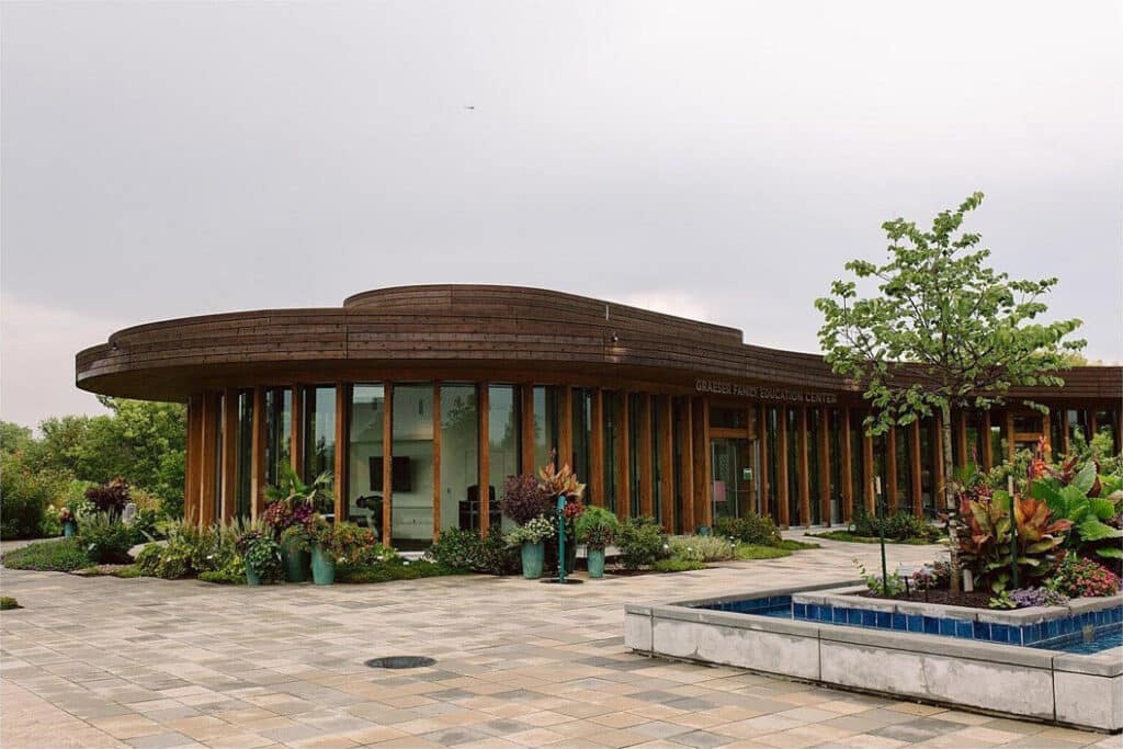 Waterfront Botanical Garden outdoor event venue in downtown Louisville KY partners with Michaelis Events