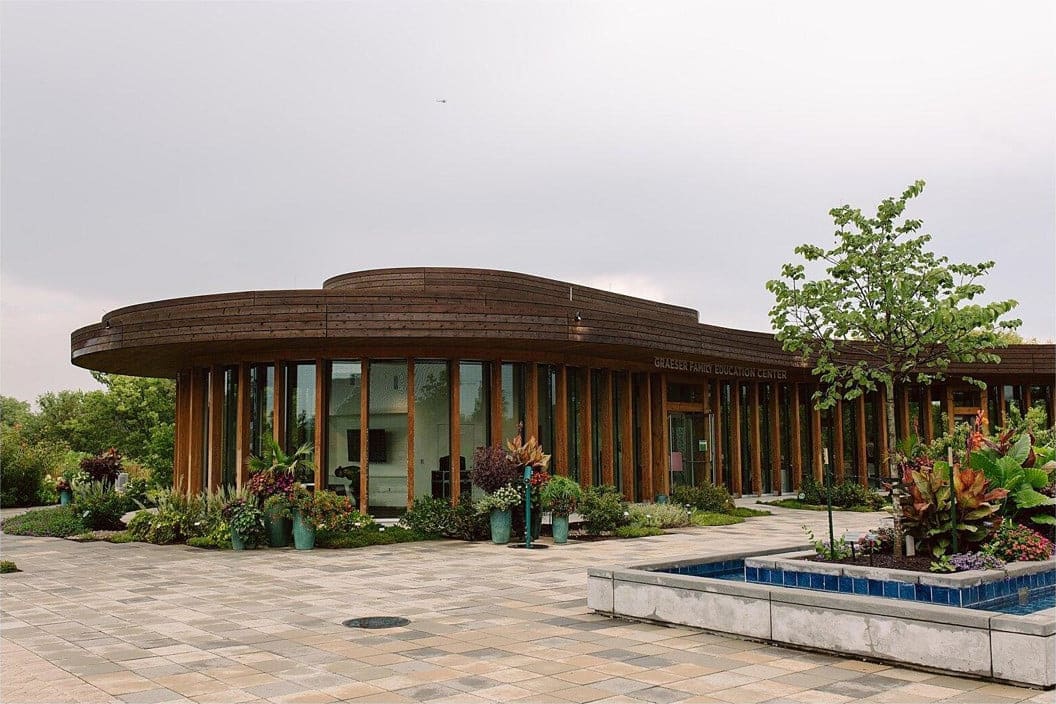 Waterfront Botanical Garden outdoor event venue in downtown Louisville KY partners with Michaelis Events