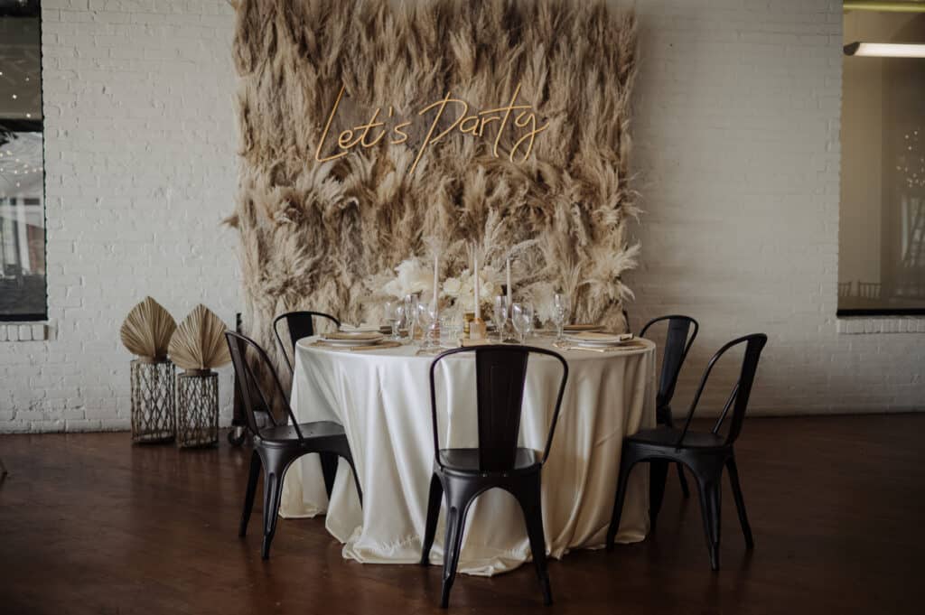 The Pointe event venue in Louisville KY Rustic Elegant Bourbon themed event with Michaelis Events